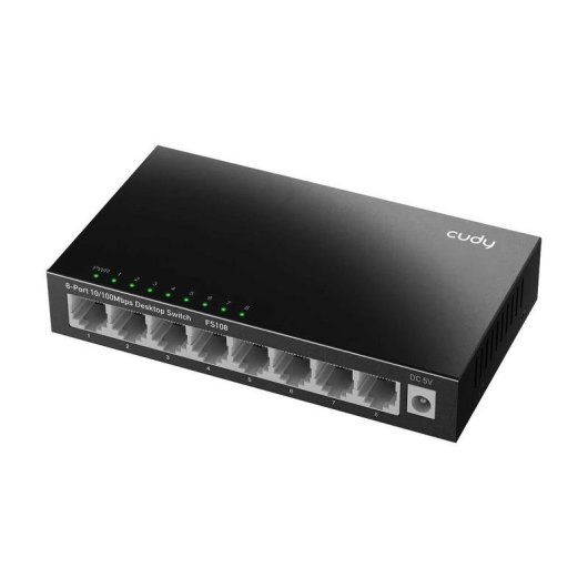 Switch Cudy FS108 8 porte Fast Ethernet non gestito metallo