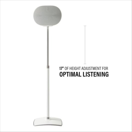 SANUS WSSE3A2-W2 Suporte ajustavel para colunas Sonos Era 300, par, branco