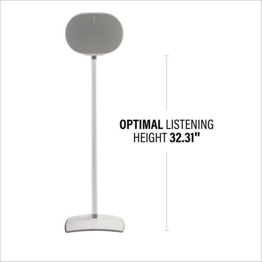 SANUS WSSE3A2-W2 Suporte ajustavel para colunas Sonos Era 300, par, branco