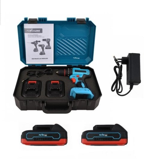 Perceuse-visseuse Extralink Powerlink PWL-CD1003C 20 V 50 Nm 13 mm