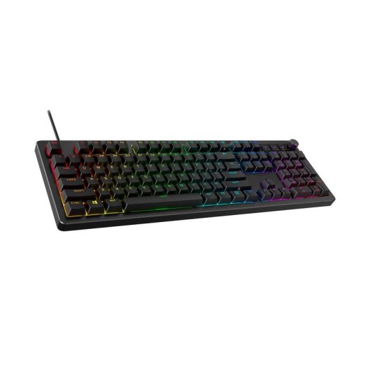 Teclado HyperX Alloy Rise Gaming Mecánico 100% RGB Hot-Swap Negro