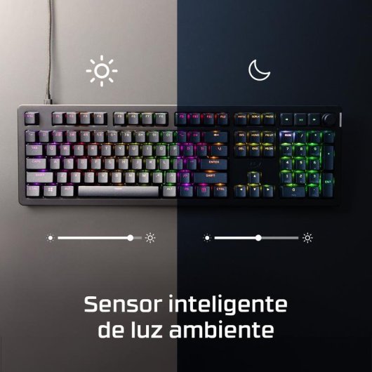 Teclado HyperX Alloy Rise Gaming Mecánico 100% RGB Hot-Swap Negro