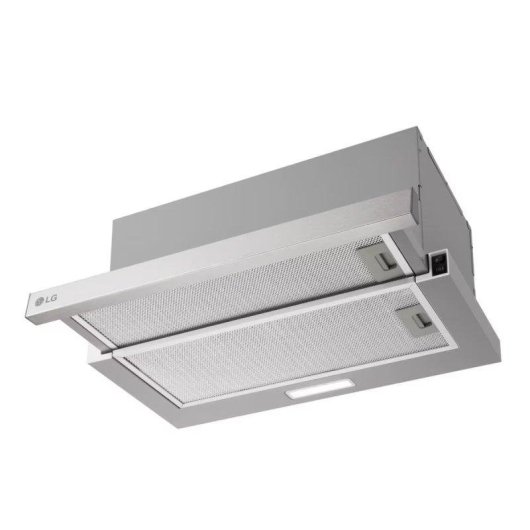 Exaustor LG HT3Z2413S evacuacao 595 mm inox LED
