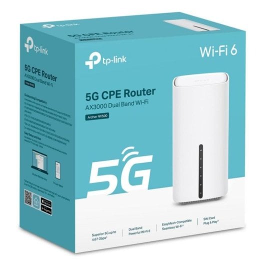 Routeur TP-Link Archer NX500 5G Wi-Fi 6 2,4 Gbit/s double bande