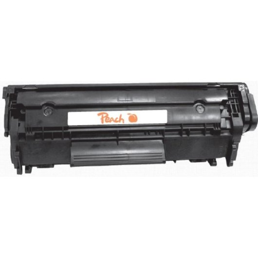 Cartucho de tóner negro Peach para Canon LBP-2900 y HP LaserJet 1010