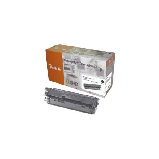 Cartucho de tóner negro Peach para Canon LBP-2900 y HP LaserJet 1010