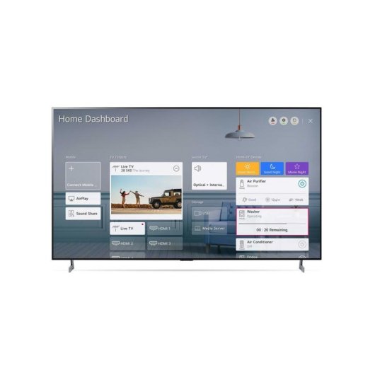 TV LG OLED OLED77ZX9LA 77" 8K UltraHD 120Hz Smart TV WebOS HDR10 Pro Dolby Atmos