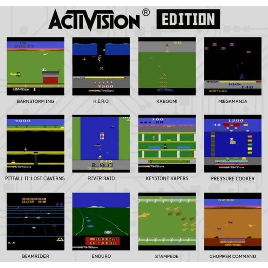 Evercade Super Pocket Retro 34 jeux 2.8 pouces Noir