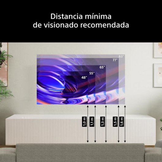 TV Sony OLED K-55A65 55" 4K UltraHD 120Hz Smart TV Google TV HDR10 Dolby Vision