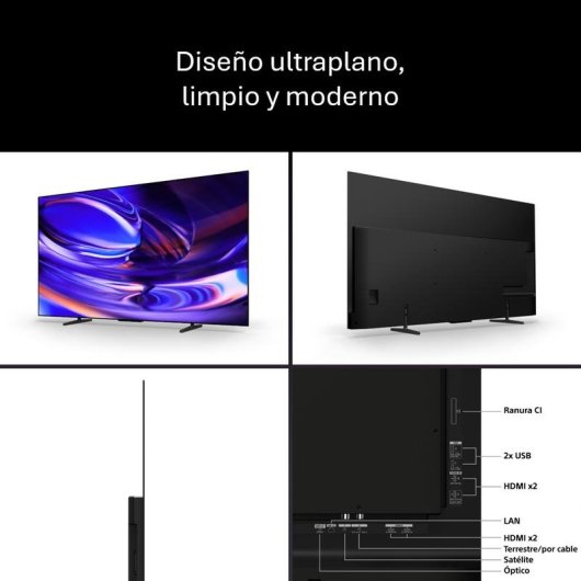 TV Sony OLED K-55A65 55" 4K UltraHD 120Hz Smart TV Google TV HDR10 Dolby Vision