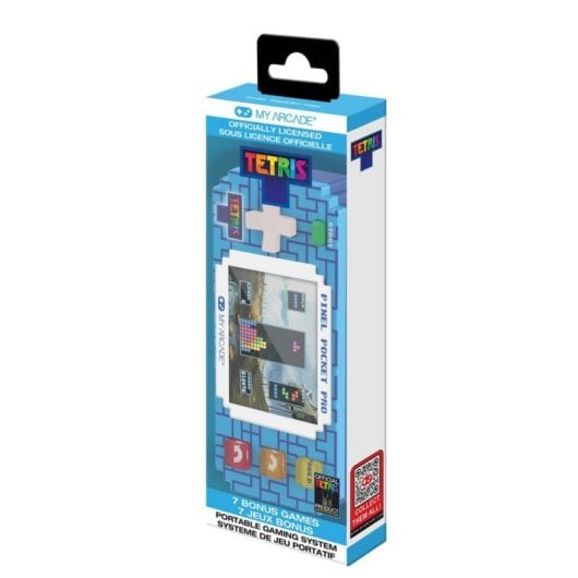 My Arcade Pixel Pocket Pro Tetris Portable retro 2 pouces bleu