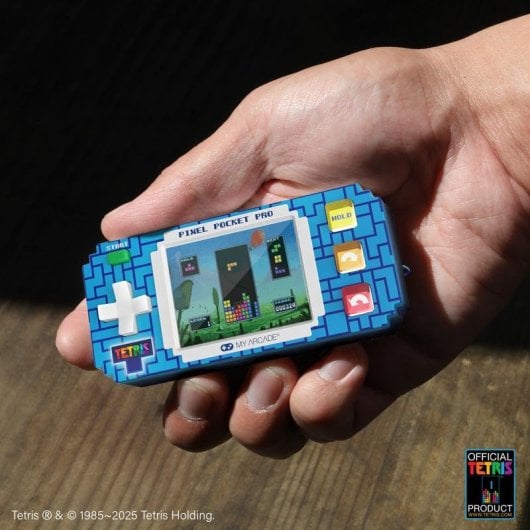 My Arcade Pixel Pocket Pro Tetris Portable retro 2 pouces bleu