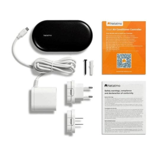 Termostato Inteligente Netatmo NAC-EC Inalámbrico para Aire Acondicionado