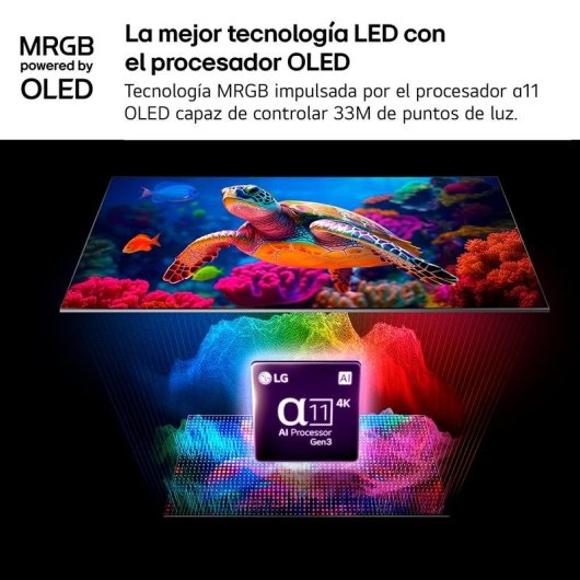 TV LG Micro RGB 75MRGB96B6B 75" 4K UltraHD 120Hz Smart TV WebOS Dolby Vision