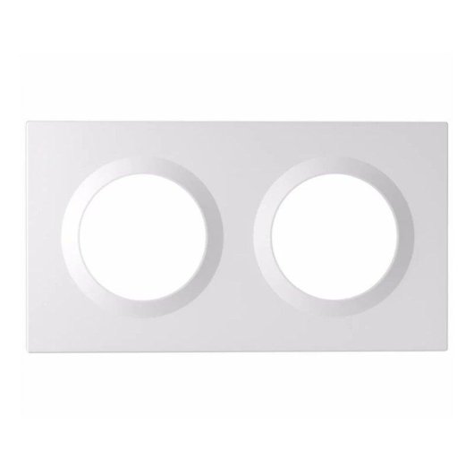 Cadre double Sonoff EF2G blanc pour interrupteurs Orb