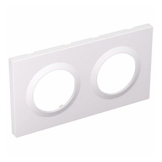 Cadre double Sonoff EF2G blanc pour interrupteurs Orb