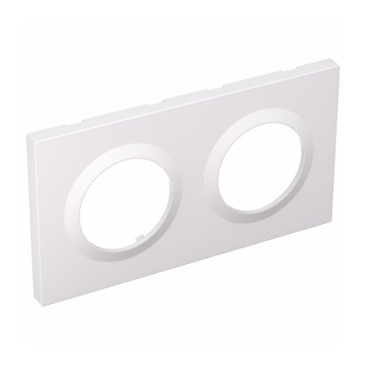 Cadre double Sonoff EF2G blanc pour interrupteurs Orb