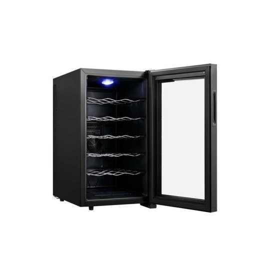 Vinoteca Sogo 18 botellas 48 L 12-18 ºC Acero inoxidable