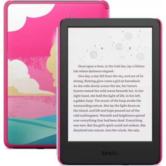 Libro Electrónico Amazon Kindle Kids WiFi 6" 16GB Rosa