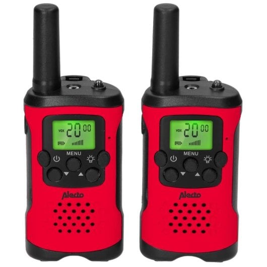 Radio bidirectionnelle Alecto FR115RD PMR 8 canaux 7 km lampe torche