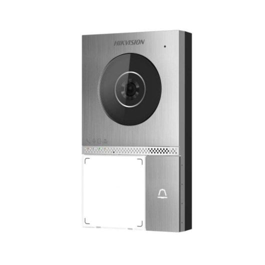 Videocitofono Hikvision 2 MP IP65 2 fili IK08 controllo remoto