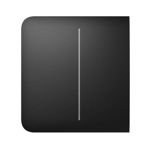 Interruptor Inteligente Ajax Sidebutton 2G Preto Com Fios Duplo Canal