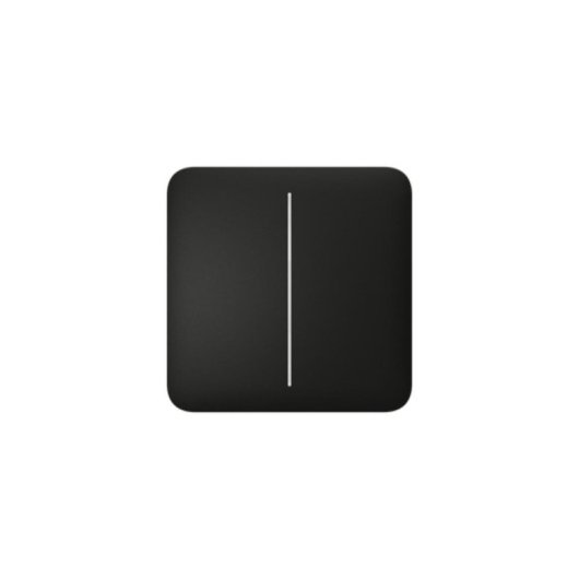 Interruptor Inteligente Ajax Sidebutton 2G Preto Com Fios Duplo Canal