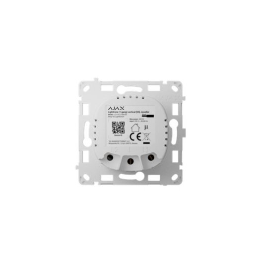 Intelligenter Schalter Ajax SoloButton 1-gang/2-way kabelgebunden Oyster
