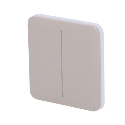 Interrupteur intelligent Ajax SoloButton 2 touches Olive