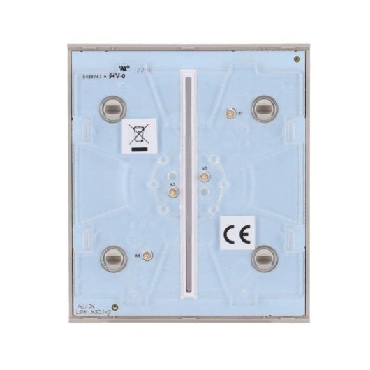 Interruptor inteligente Ajax CenterButton 2-gang Olive
