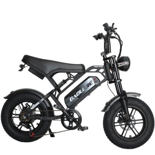 Velo electrique Baolujie F2 500 W 48 V 13 Ah
