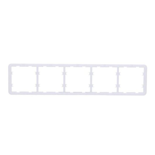 Estructura Ajax para cinco interruptores, blanca, compatible con LightCore 2-gang