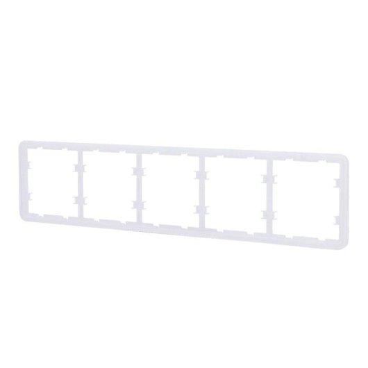 Estructura Ajax para cinco interruptores, blanca, compatible con LightCore 2-gang