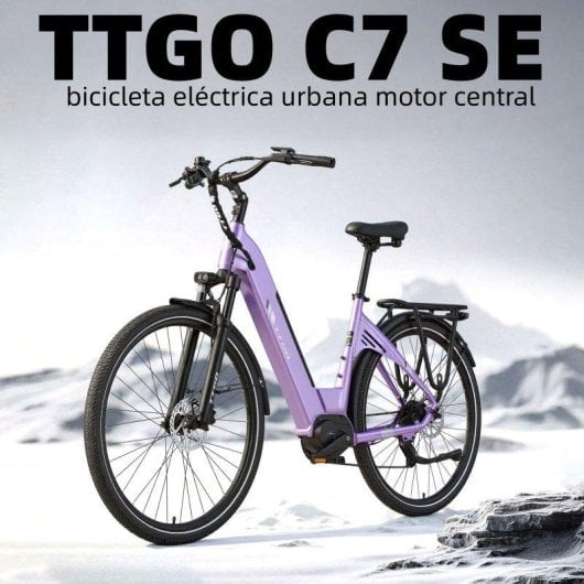 Vélo électrique TTGO C7SE 28 pouces 250W 36V18Ah 25 km/h suspension
