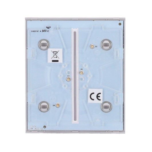 Painel tátil Ajax CenterButton duplo Fog