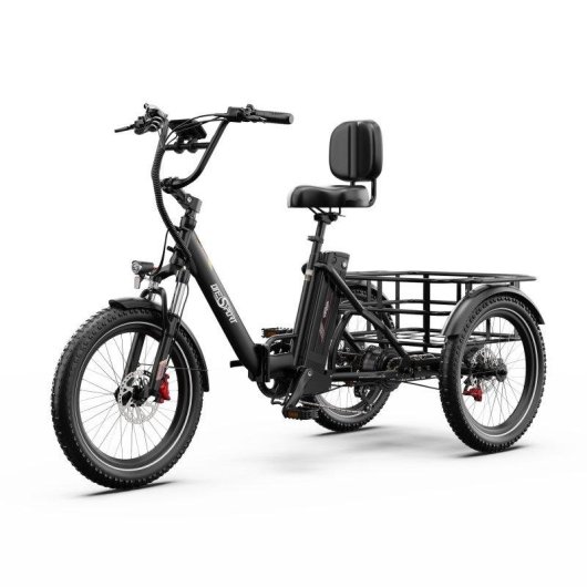 Tricycle electrique OneSport OT30 Pro 500 W 48 V 18 Ah