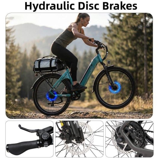 Vélo électrique TTGO C5 250W 48V 13,5Ah 27,5" 25 km/h