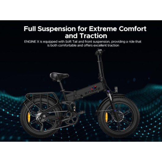 Velo electrique ENGWE ENGINE X 48 V 13 Ah 20 pouces blanc