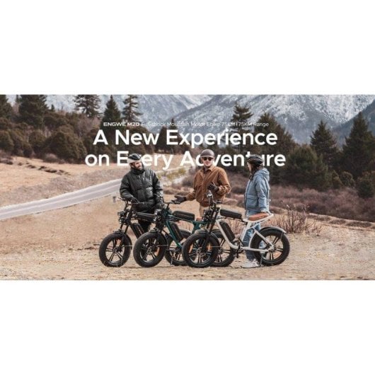E-Bike ENGWE M20 750 W 48 V 13 Ah Shimano 7 Gaenge