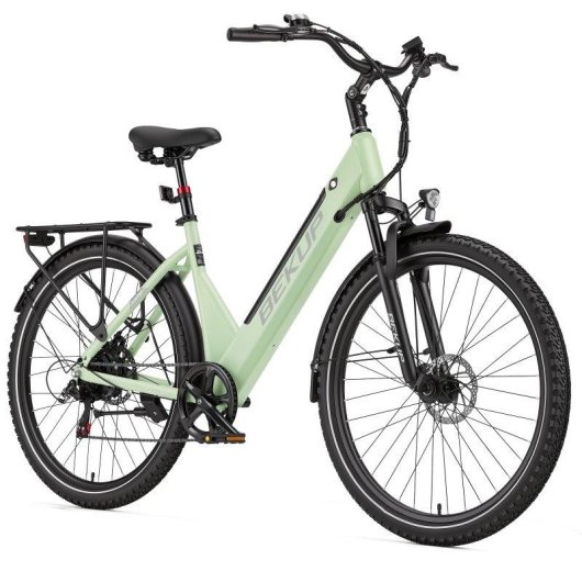 Bicicleta Eléctrica Bekup V28 Paso Bajo 250 W 36 V 14,5 Ah 75 km 26" 7 Velocidades