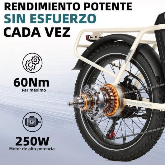 Velo electrique Bekup S3 250W 48V 15Ah