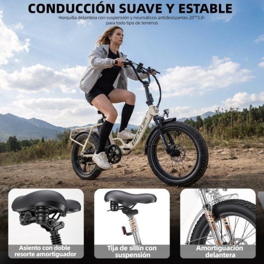 Velo electrique Bekup S3 250W 48V 15Ah