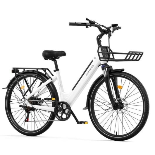 Bicicleta Eléctrica E-Bycco V1 250 W Batería 36 V 15,6 Ah Autonomía 45-90 km