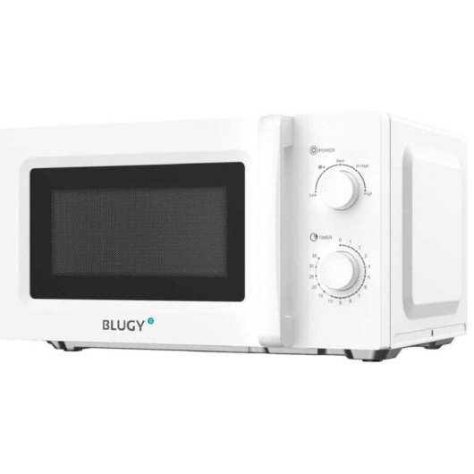 Microondas Blugy 20 litros 700 W mecánico con 8 menús automáticos