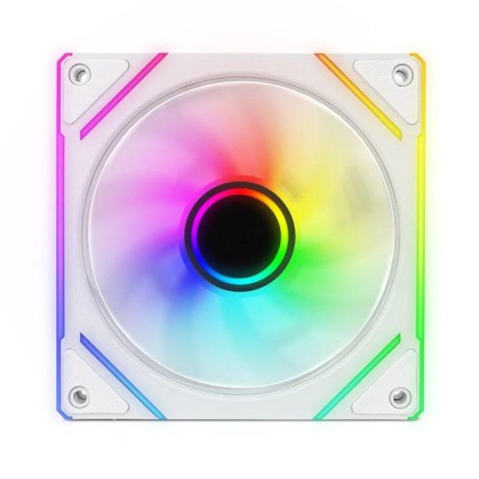 Ventola aggiuntiva Zolyd Nova 120 mm 1600 RPM ARGB PWM bianca