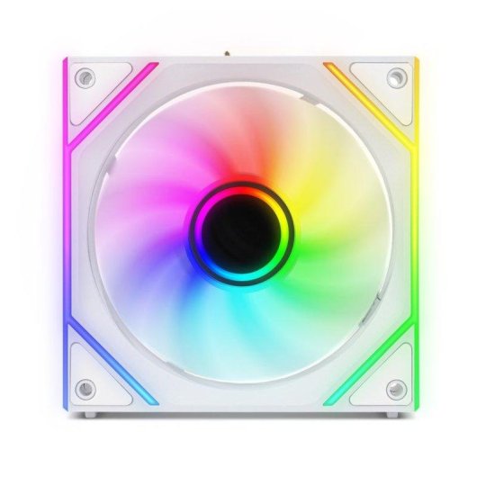 Ventilador suplementario Zolyd Flux 120mm 1800RPM ARGB MagLink blanco
