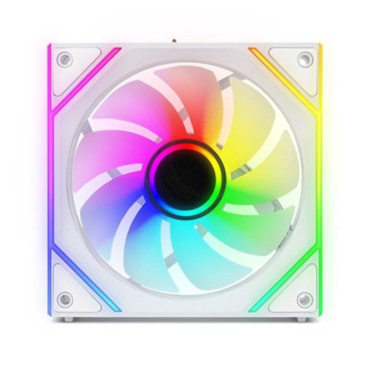 Ventilador suplementario Zolyd Flux 120mm 1800RPM ARGB MagLink blanco