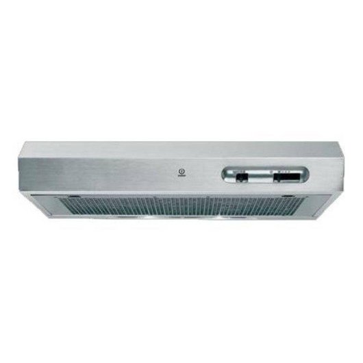 Hotte Indesit ISLK 66 LS X evacuation/recyclage 60 cm LED inox