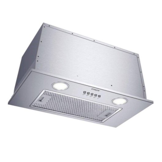 Exaustor encastravel Candy CBG640/2X evacuacao 52 cm inox LED