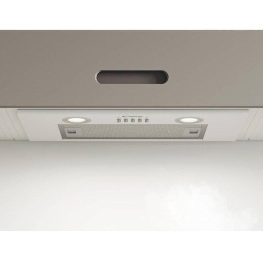 Exaustor encastravel Candy CBG640/2X evacuacao 52 cm inox LED